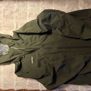 Mammut Olive Hooded Jacket